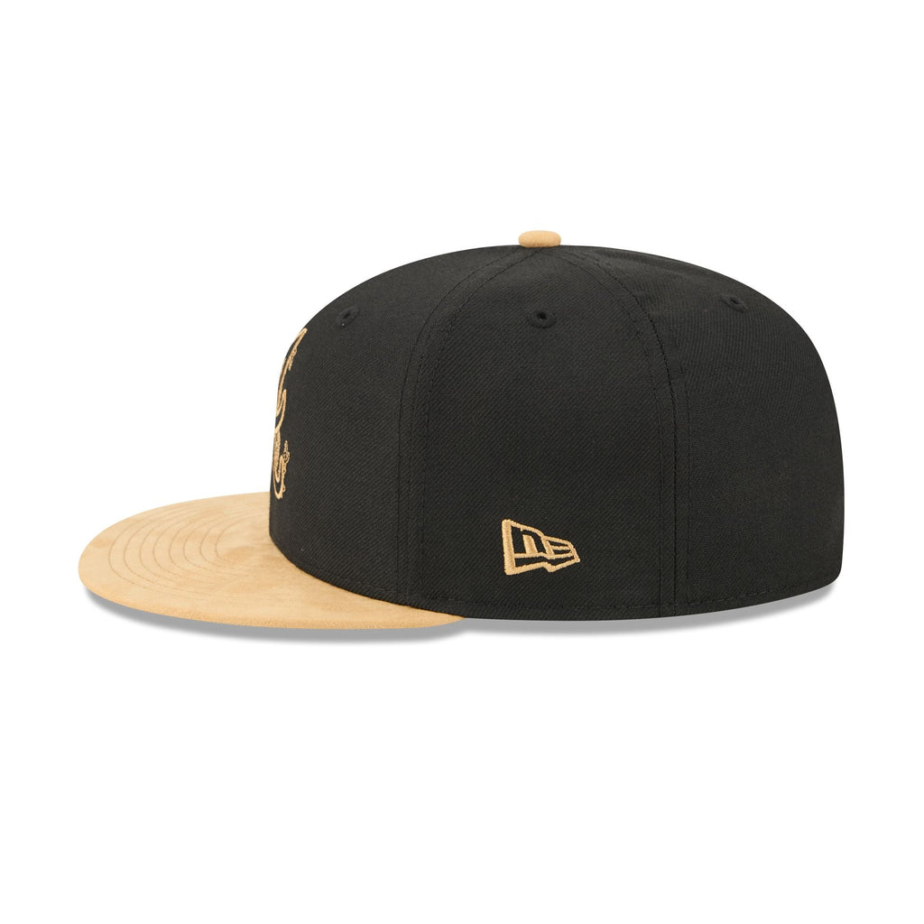 Atlanta Braves Black Wool 59FIFTY Fitted Hat - Image 4