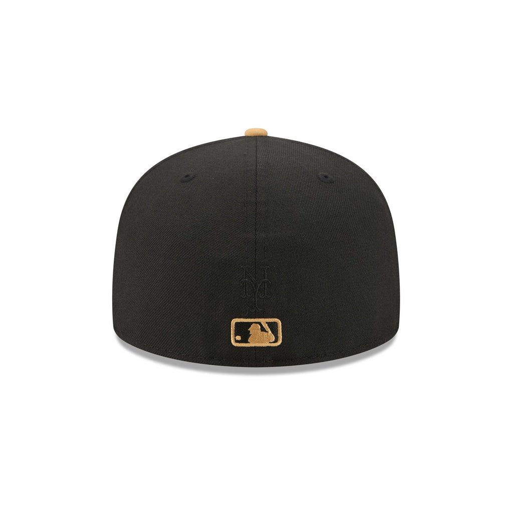 New York Mets Black Wool 59FIFTY Fitted Hat - Image 6