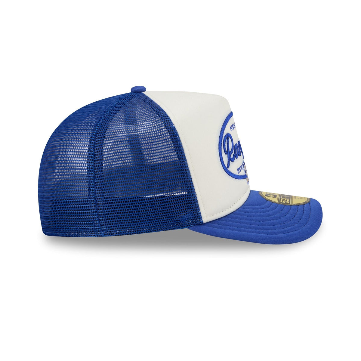 New York Rangers Chrome 59FIFTY Fitted Trucker Hat - Image 5