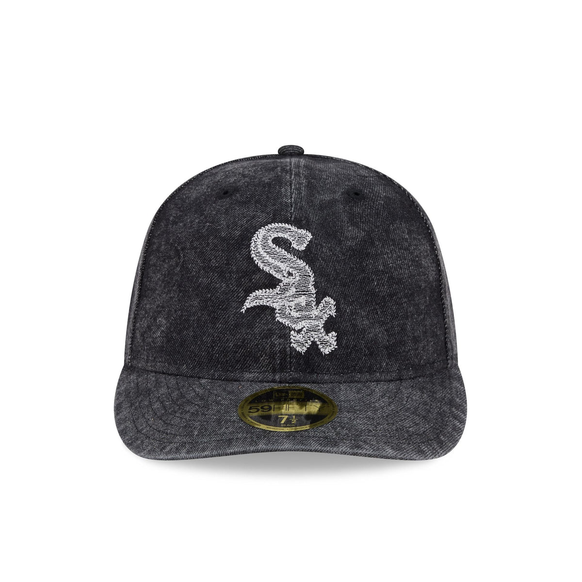 Chicago White Sox Black Denim Low Profile 59FIFTY Fitted Hat - Image 2