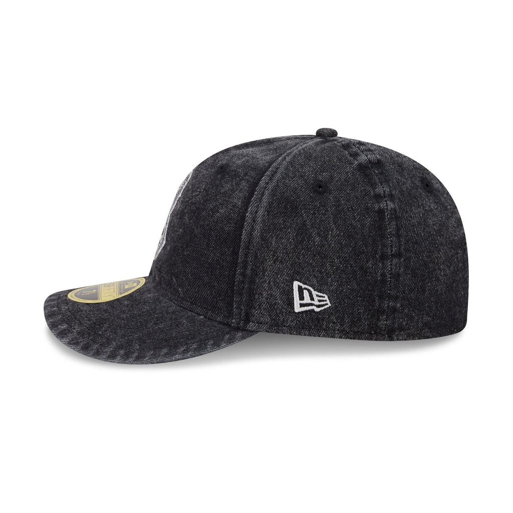 Brooklyn Dodgers Black Denim Low Profile 59FIFTY Fitted Hat - Image 4