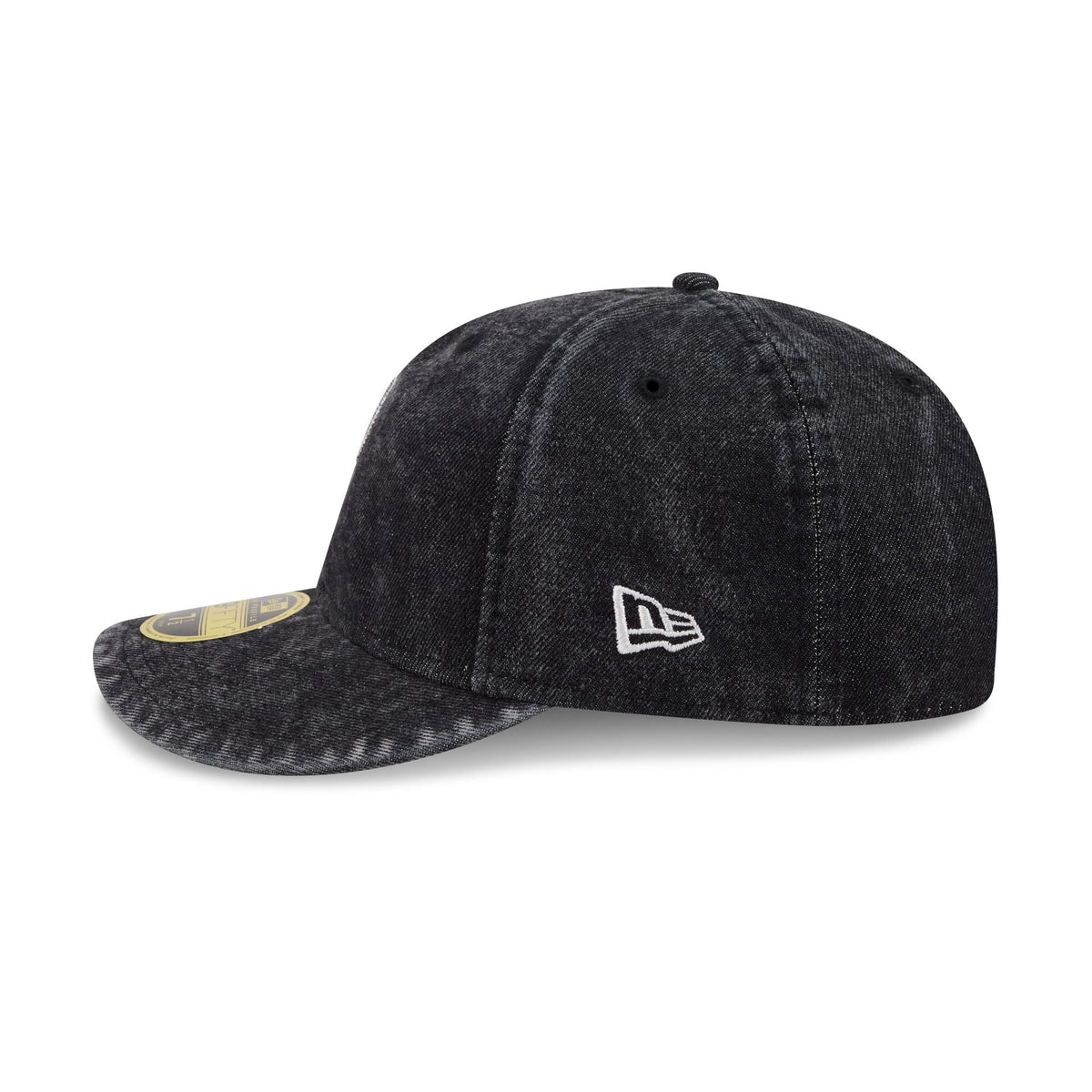 Philadelphia Phillies Black Denim Low Profile 59FIFTY Fitted Hat - Image 4