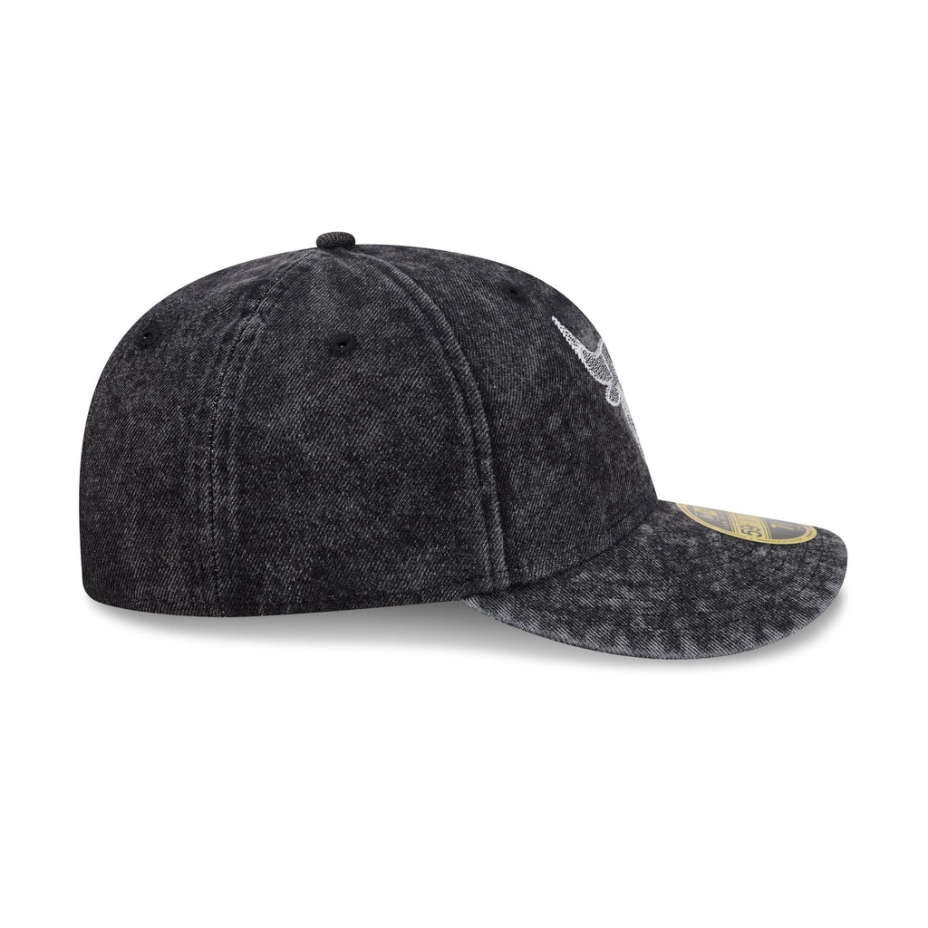 Chicago Bulls Black Denim Low Profile 59FIFTY Fitted Hat - Image 5