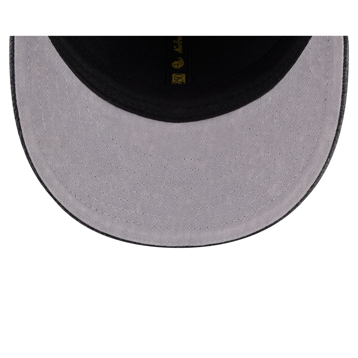 Los Angeles Lakers Black Denim Low Profile 59FIFTY Fitted Hat - Image 7
