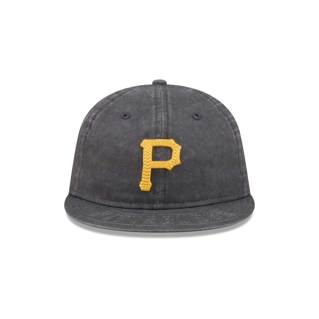 Pittsburgh Pirates Visor Stitch Retro Crown 59FIFTY Fitted Hat - Image 2