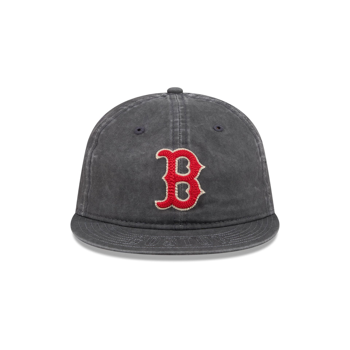 Boston Red Sox Visor Stitch Retro Crown 59FIFTY Fitted Hat - Image 2