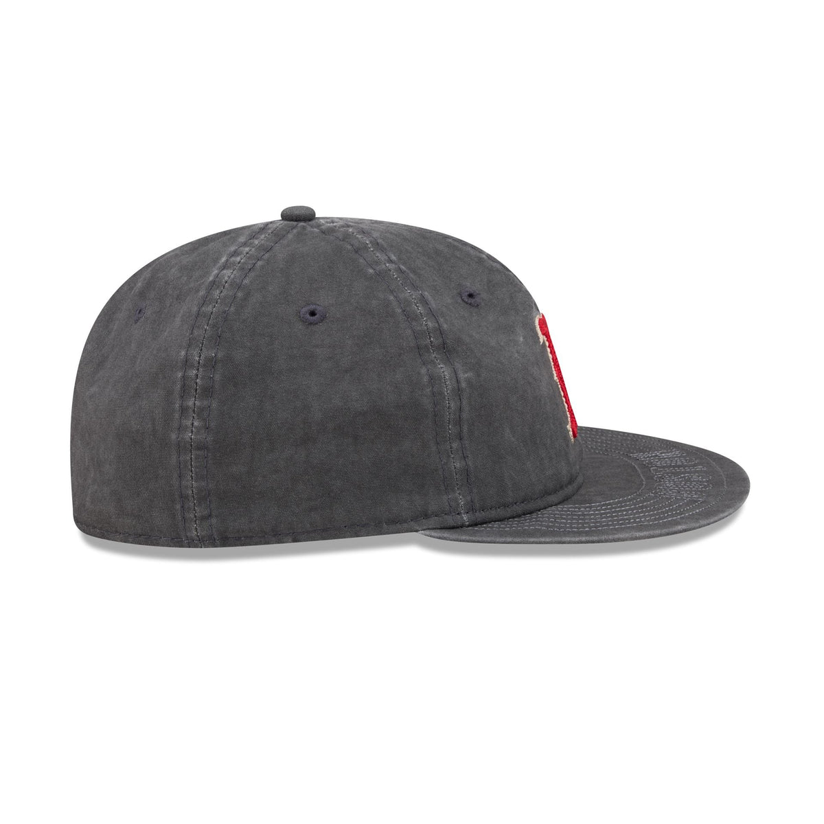 Boston Red Sox Visor Stitch Retro Crown 59FIFTY Fitted Hat - Image 5