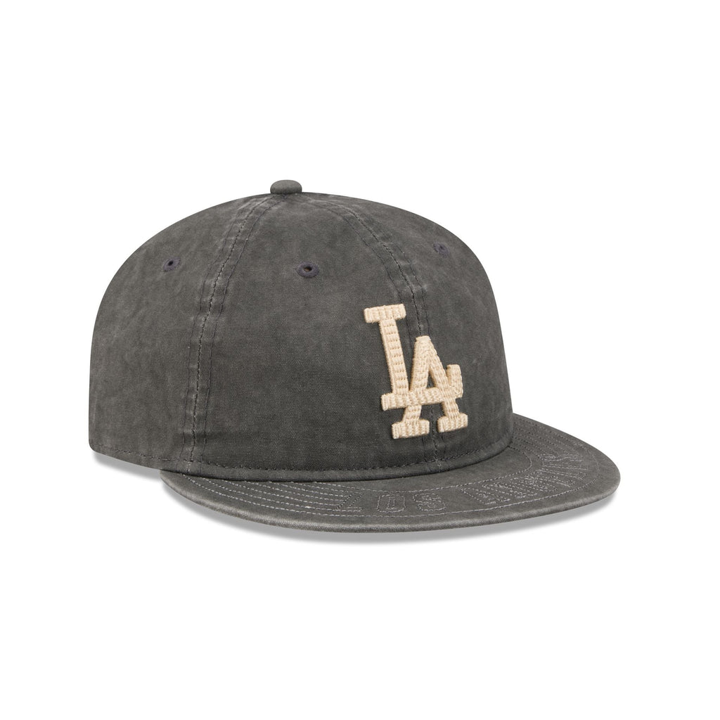 Los Angeles Dodgers Visor Stitch Retro Crown 59FIFTY Fitted Hat - Image 3