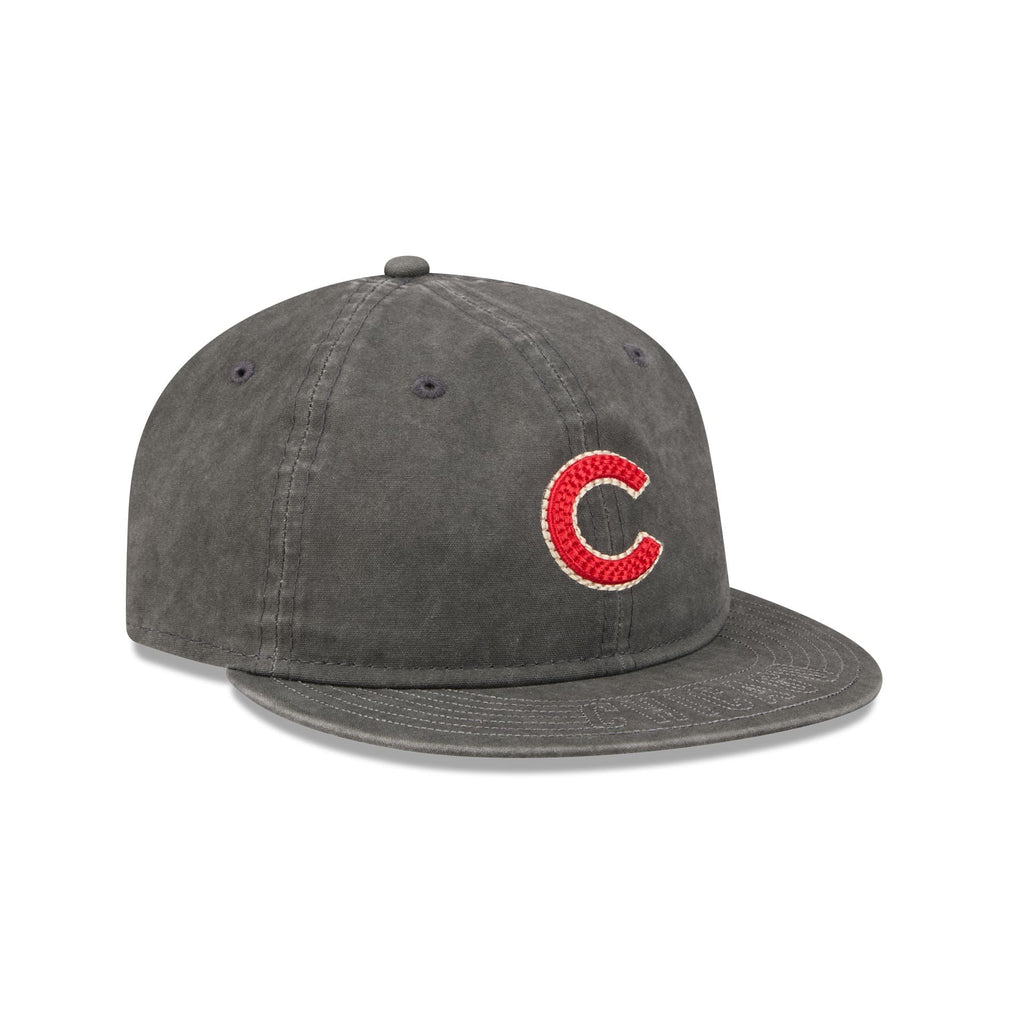 Chicago Cubs Visor Stitch Retro Crown 59FIFTY Fitted Hat - Image 3