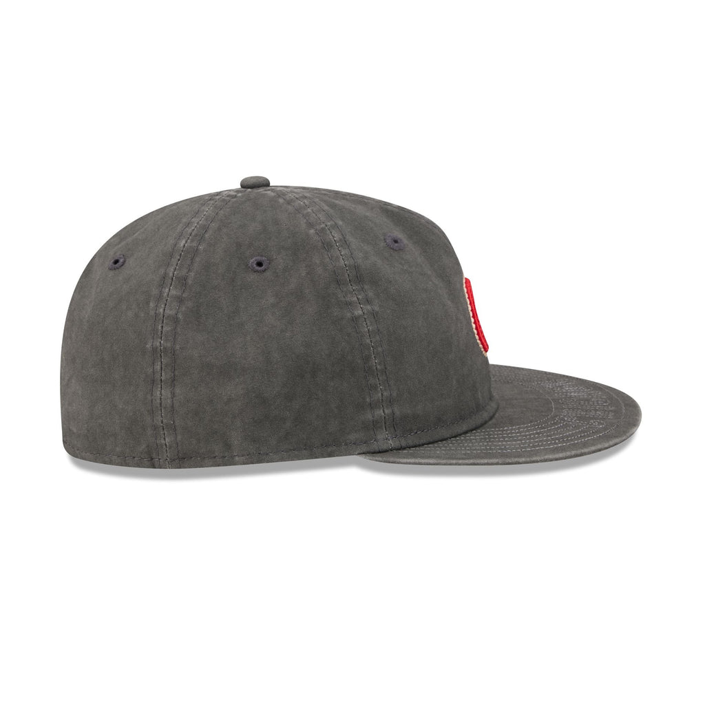 Chicago Cubs Visor Stitch Retro Crown 59FIFTY Fitted Hat - Image 5