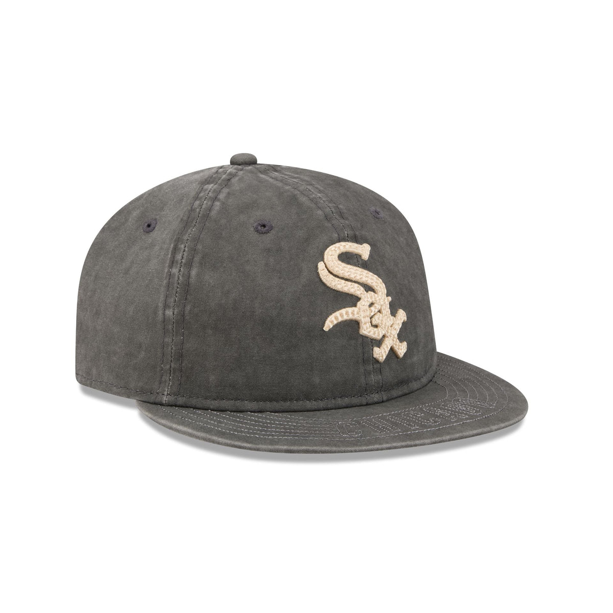 Chicago White Sox Visor Stitch Retro Crown 59FIFTY Fitted Hat - Image 3