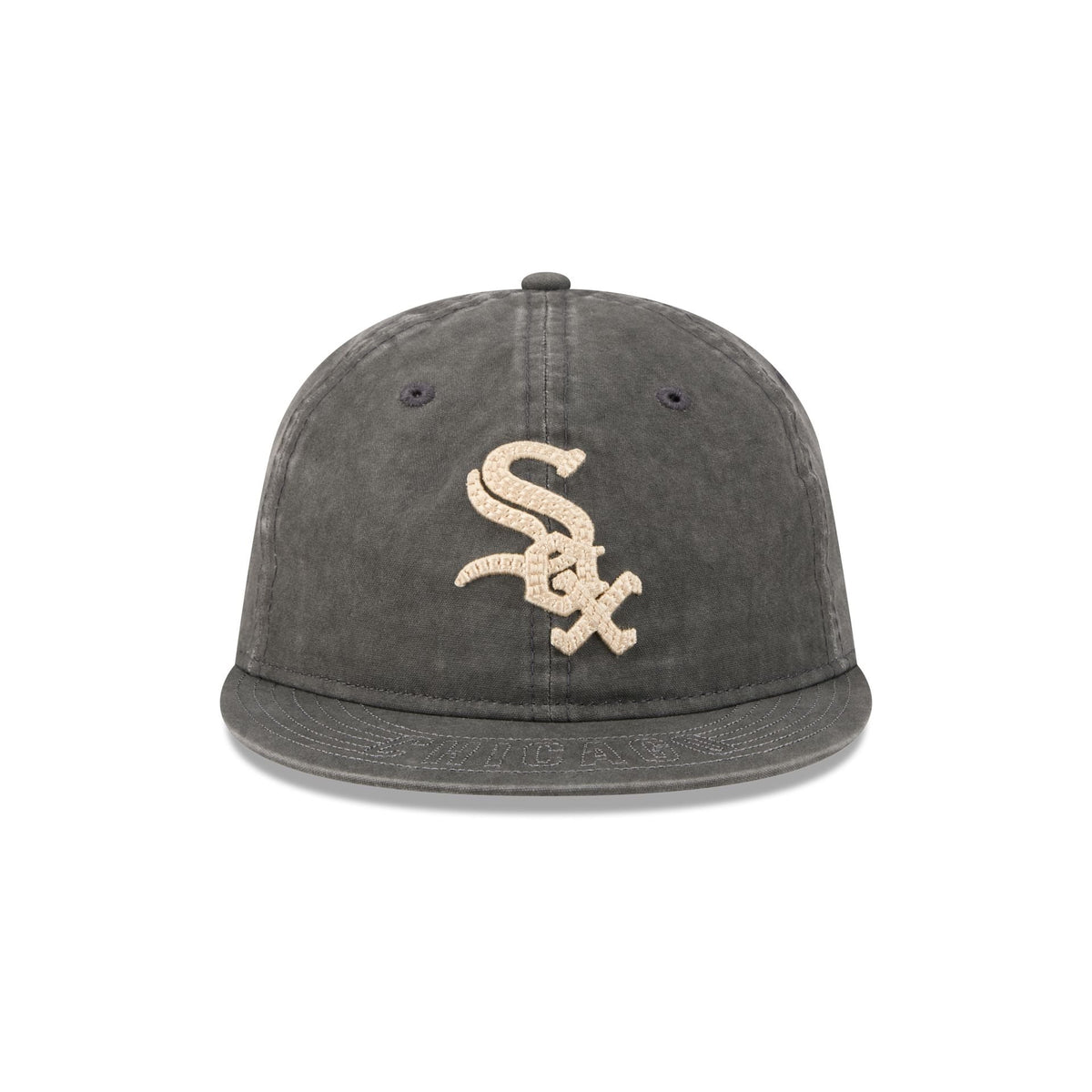 Chicago White Sox Visor Stitch Retro Crown 59FIFTY Fitted Hat - Image 2