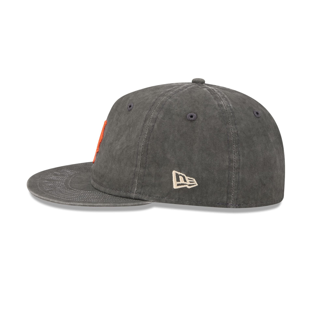 New York Mets Visor Stitch Retro Crown 59FIFTY Fitted Hat - Image 4
