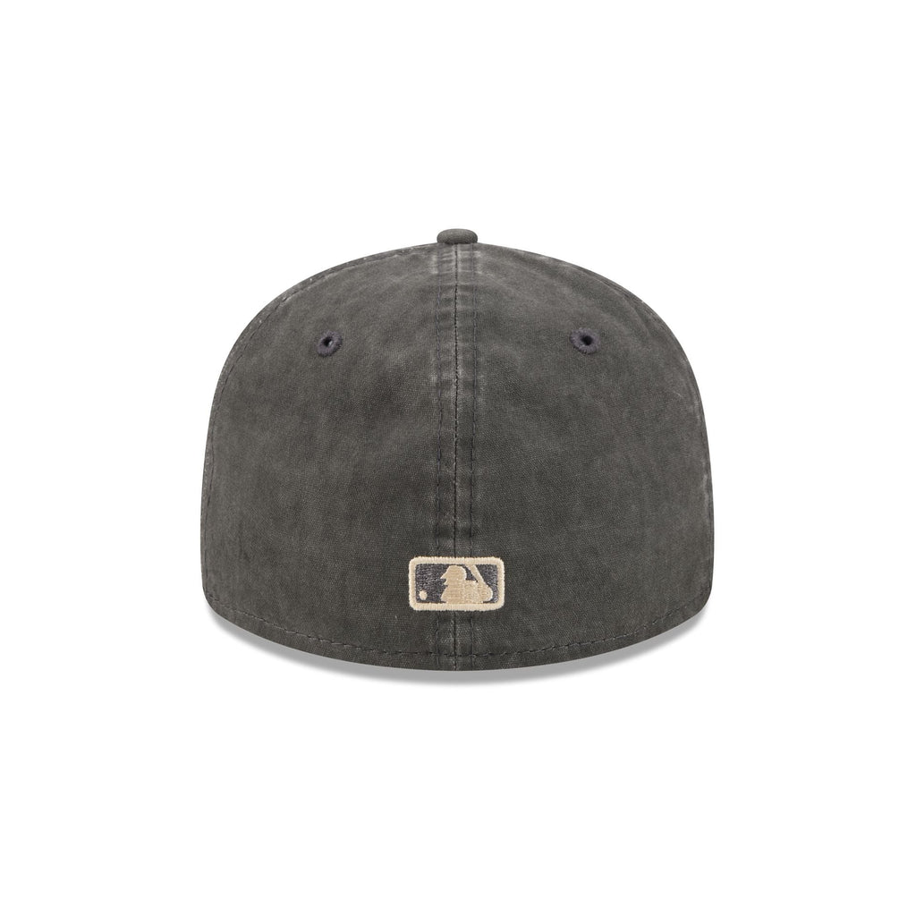 New York Mets Visor Stitch Retro Crown 59FIFTY Fitted Hat - Image 6
