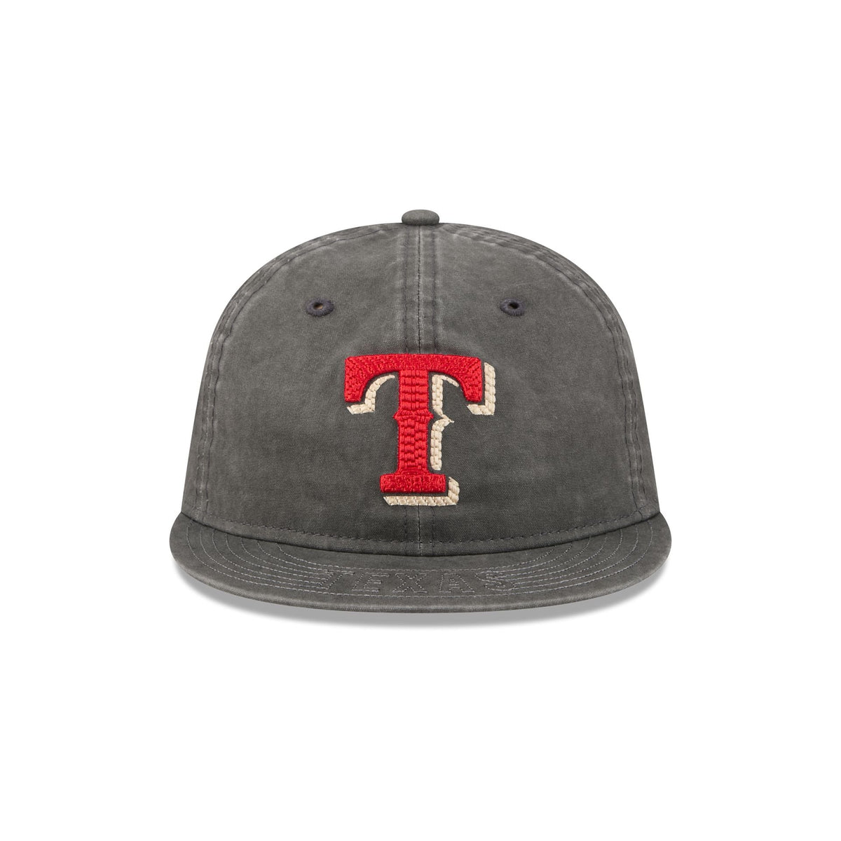 Texas Rangers Visor Stitch Retro Crown 59FIFTY Fitted Hat - Image 2