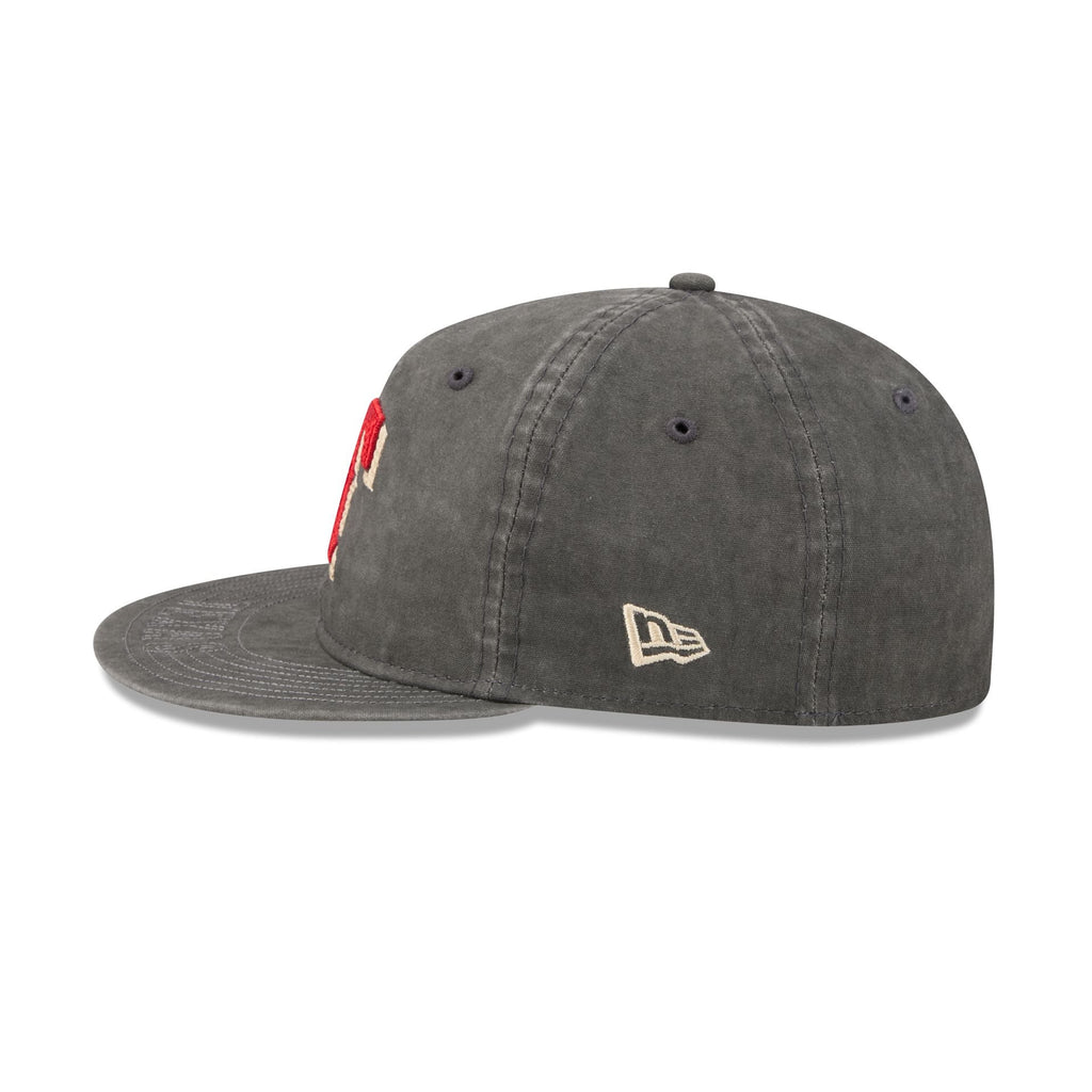 Texas Rangers Visor Stitch Retro Crown 59FIFTY Fitted Hat - Image 4