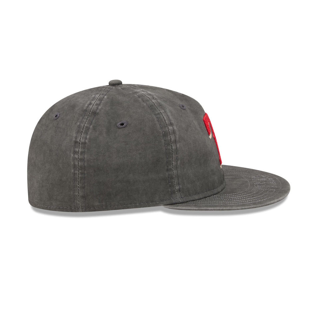 Texas Rangers Visor Stitch Retro Crown 59FIFTY Fitted Hat - Image 5