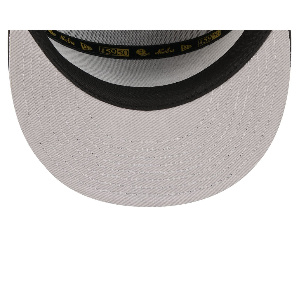 New York Yankees Gold Logo Rope Split Panel 59FIFTY Fitted Hat - Image 7