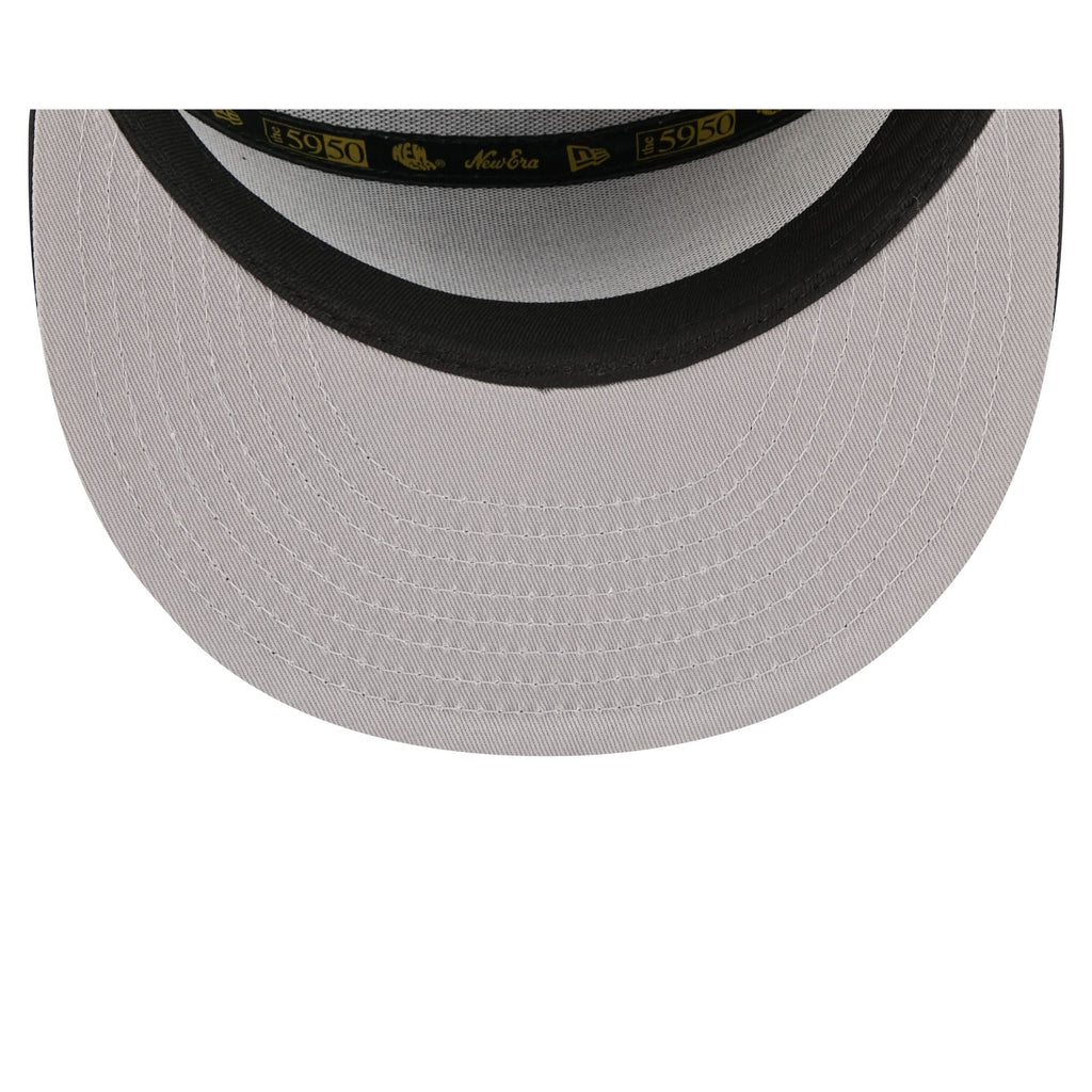 Athletics Gold Logo Rope Split Panel 59FIFTY Fitted Hat - Image 7