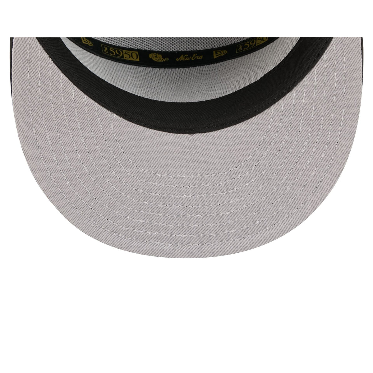 San Francisco 49ers Gold Logo Rope Split Panel 59FIFTY Fitted Hat - Image 7
