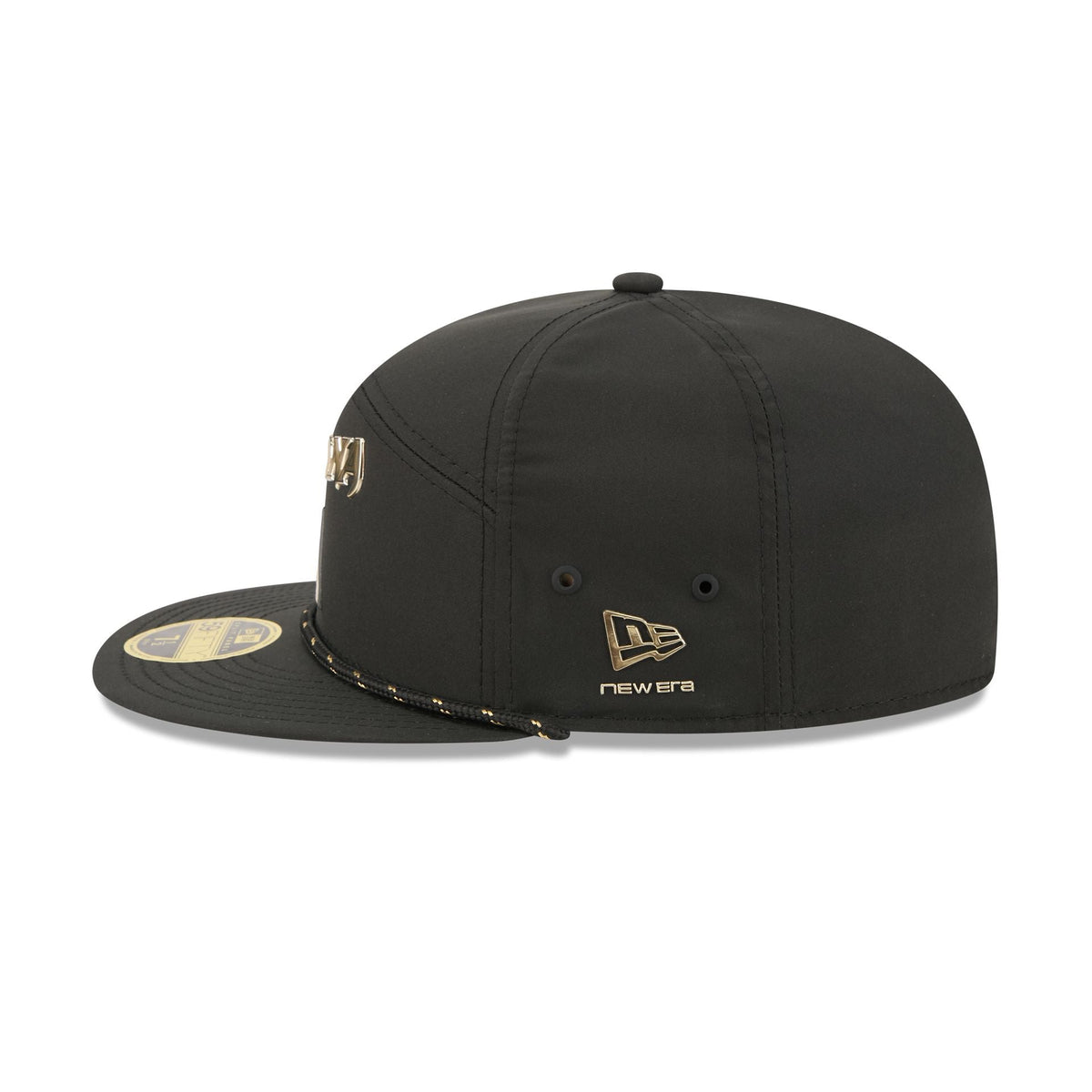 Arizona Diamondbacks Gold Logo Rope Split Panel 59FIFTY Fitted Hat - Image 4