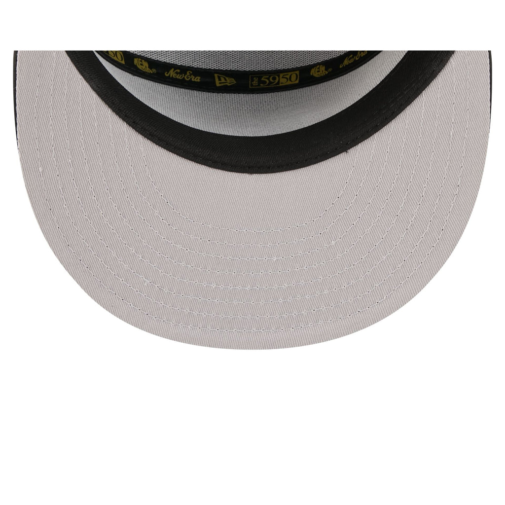 Arizona Diamondbacks Gold Logo Rope Split Panel 59FIFTY Fitted Hat - Image 7