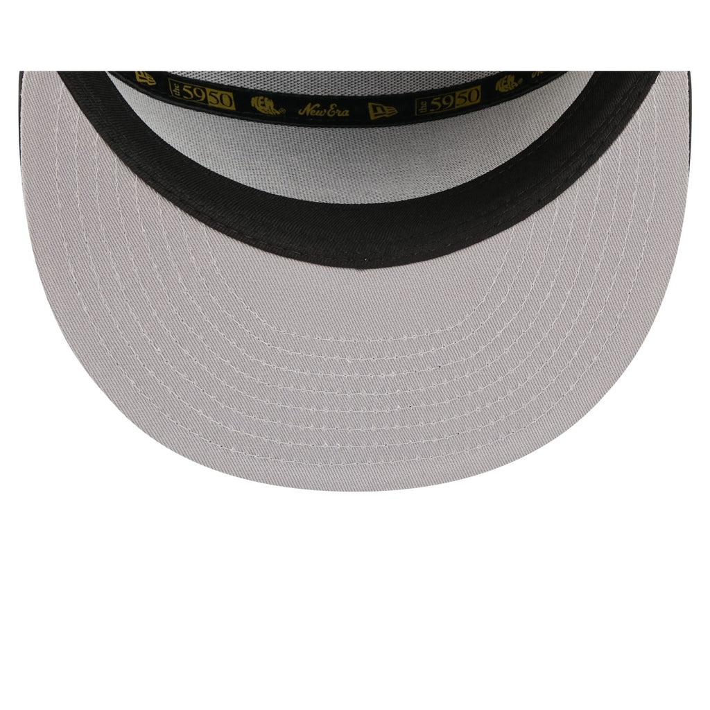 Chicago Cubs Gold Logo Rope Split Panel 59FIFTY Fitted Hat - Image 7