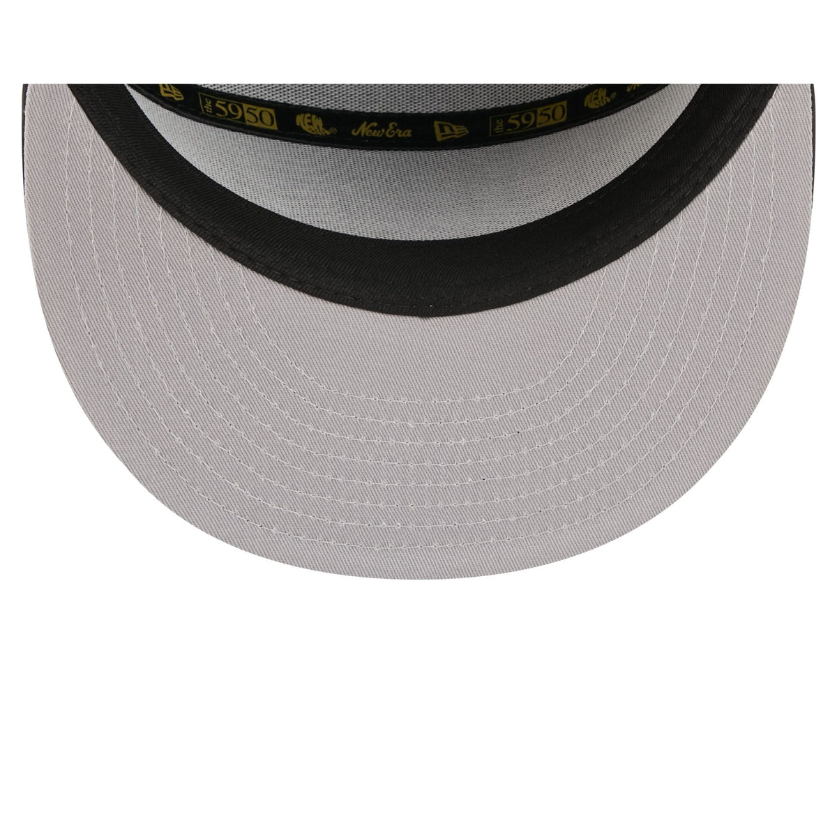 Chicago Cubs Gold Logo Rope Split Panel 59FIFTY Fitted Hat - Image 7