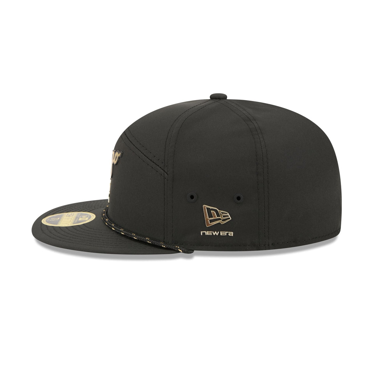 Chicago White Sox Gold Logo Rope Split Panel 59FIFTY Fitted Hat - Image 4