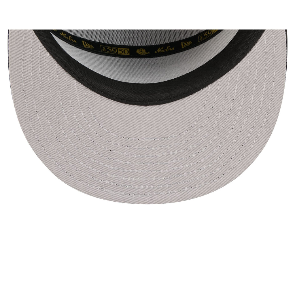 Detroit Tigers Gold Logo Rope Split Panel 59FIFTY Fitted Hat - Image 7
