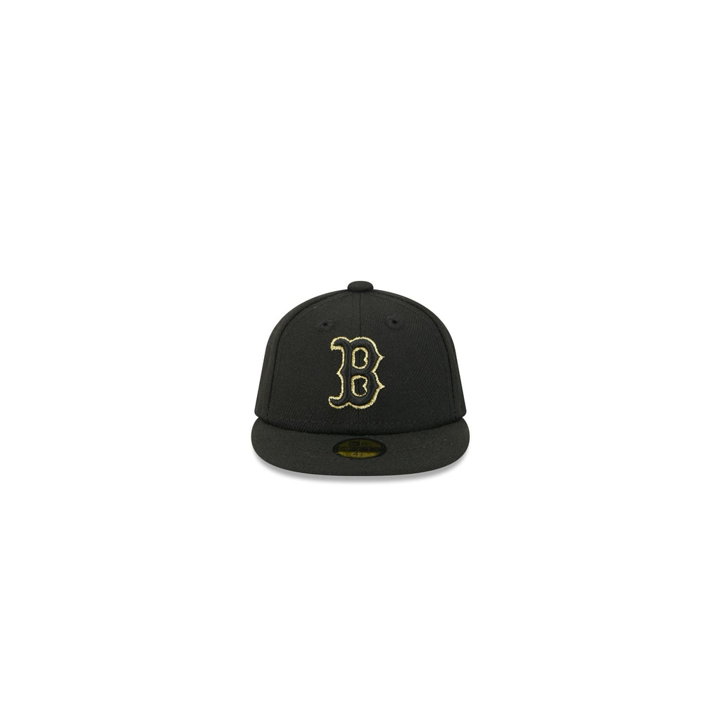 Boston Red Sox Gold Logo Mini 59FIFTY Fitted Hat - Image 2