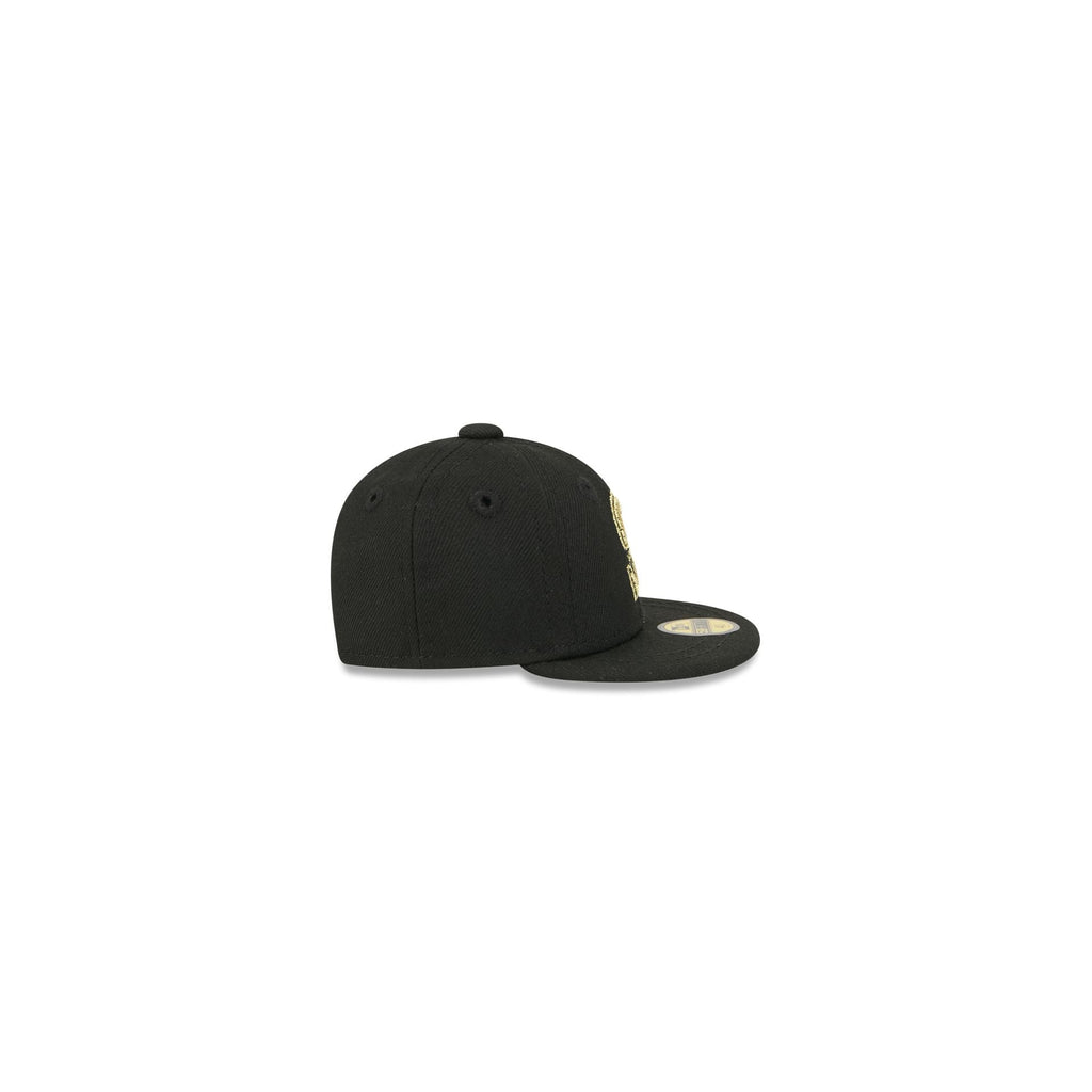 Seattle Mariners Gold Logo Mini 59FIFTY Fitted Hat - Image 5