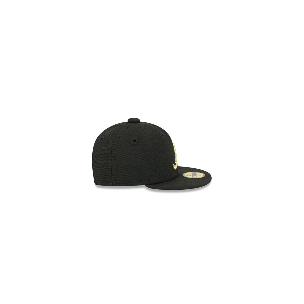Atlanta Braves Gold Logo Mini 59FIFTY Fitted Hat - Image 5