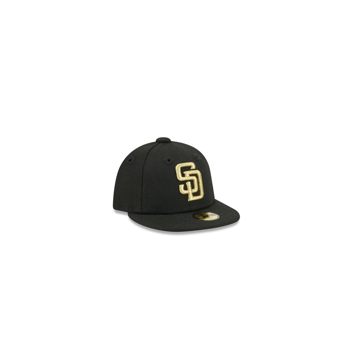 San Diego Padres Gold Logo Mini 59FIFTY Fitted Hat - Image 3