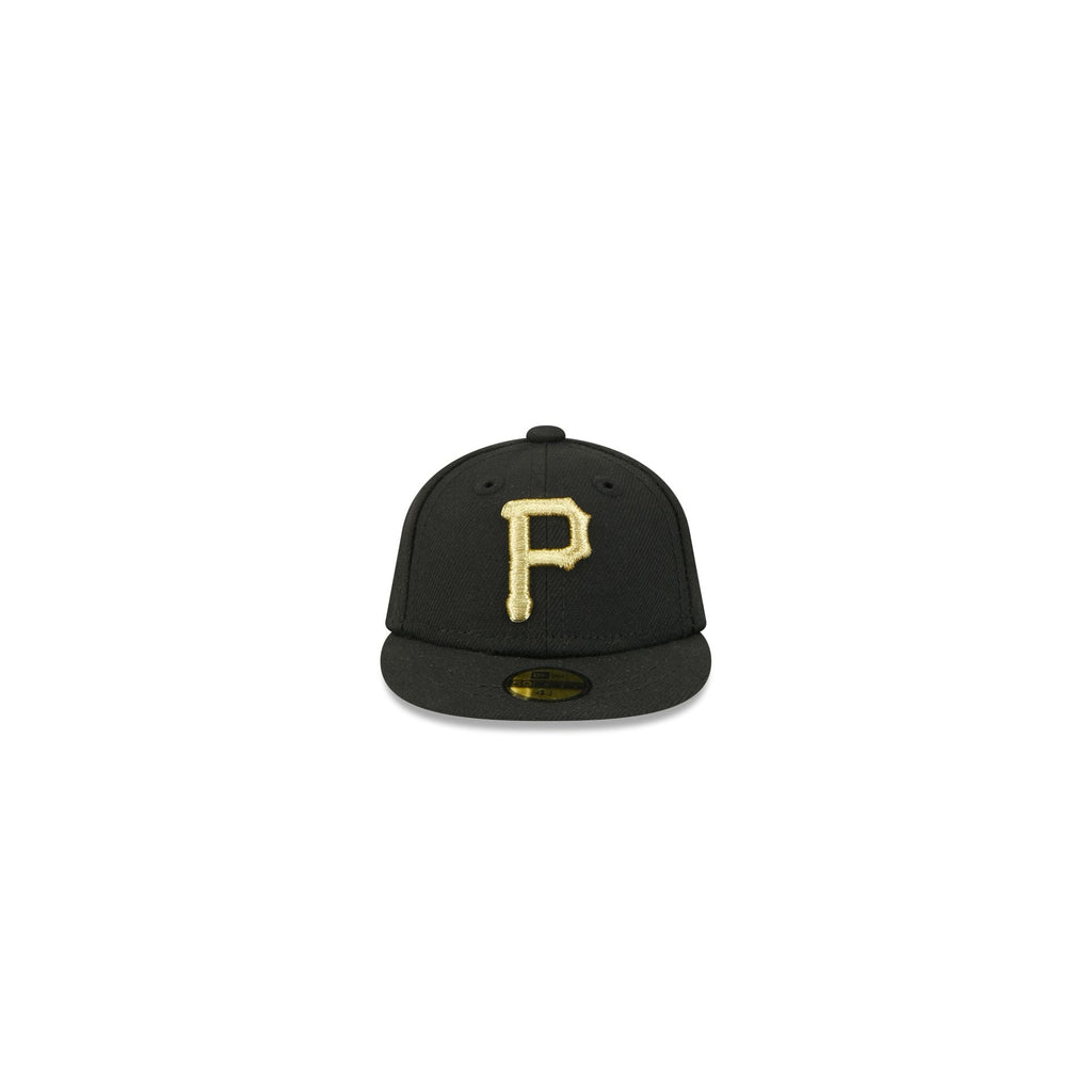 Pittsburgh Pirates Gold Logo Mini 59FIFTY Fitted Hat - Image 2