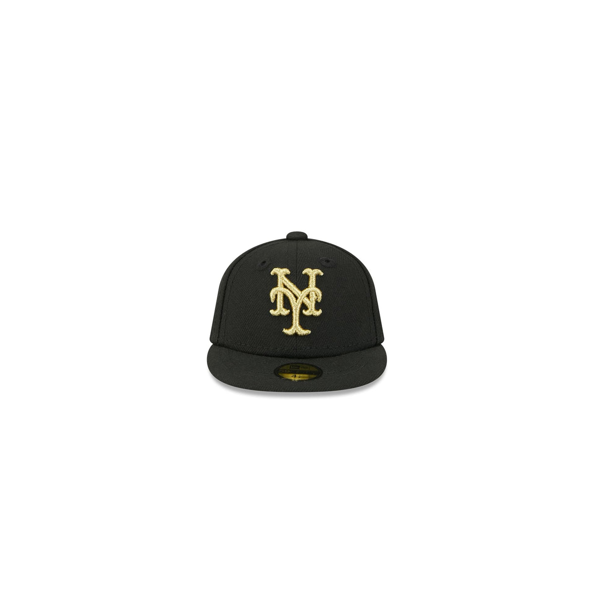 New York Mets Gold Logo Mini 59FIFTY Fitted Hat - Image 2