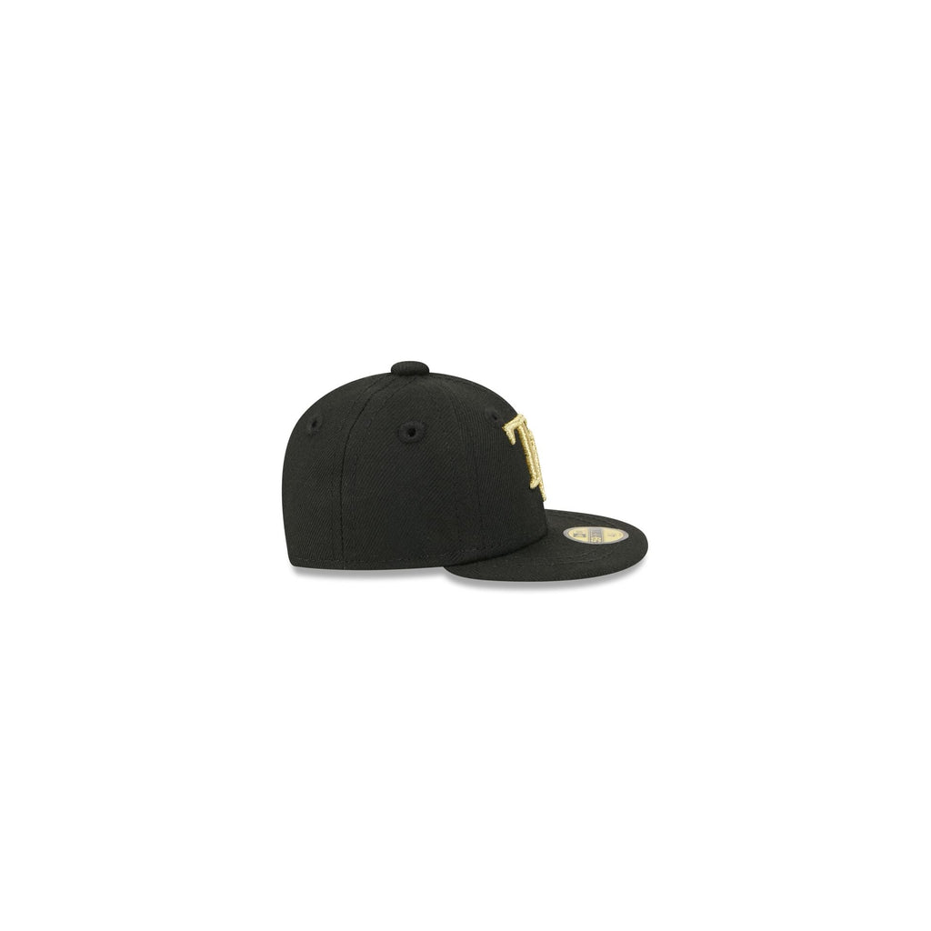 Tampa Bay Rays Gold Logo Mini 59FIFTY Fitted Hat - Image 5