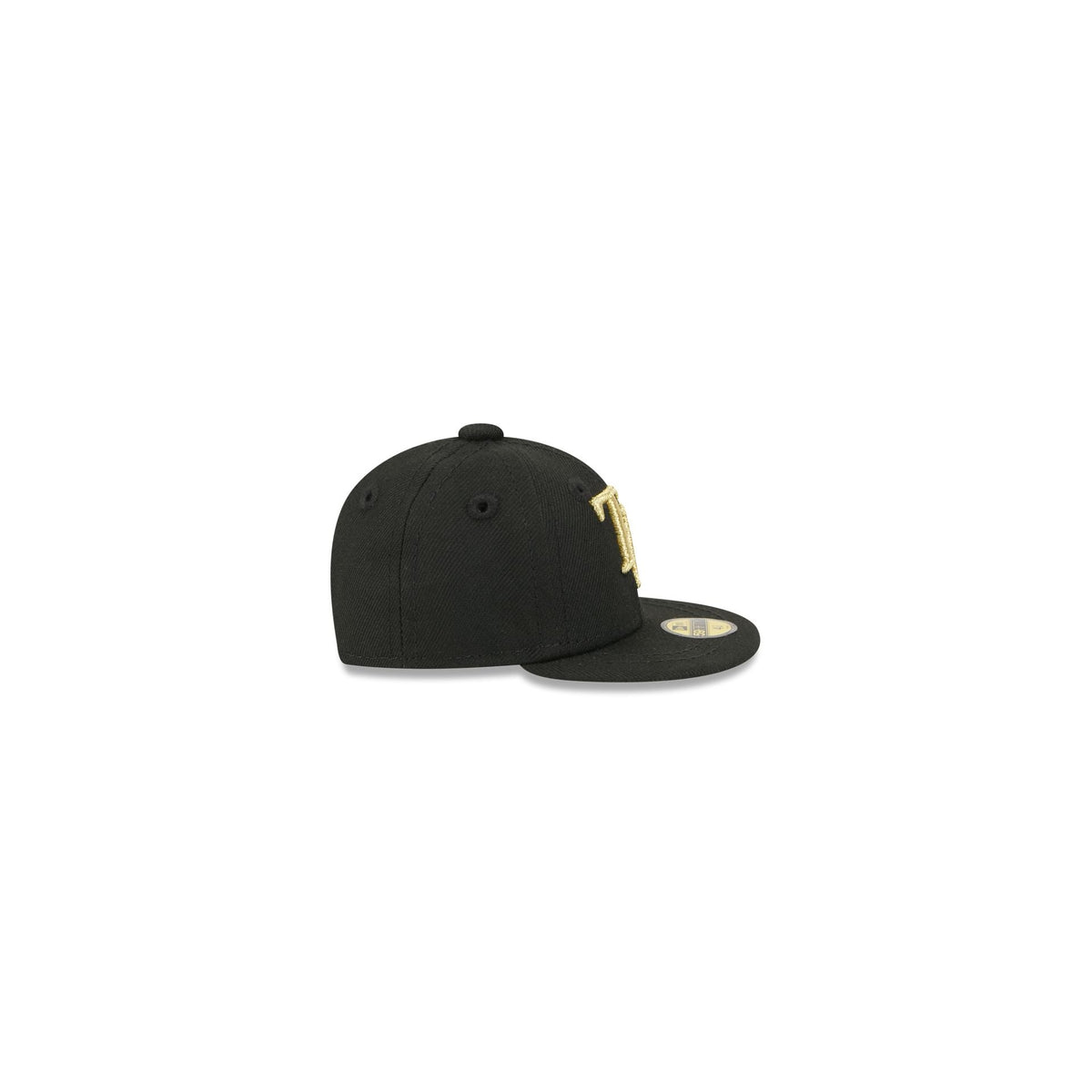 Tampa Bay Rays Gold Logo Mini 59FIFTY Fitted Hat - Image 5