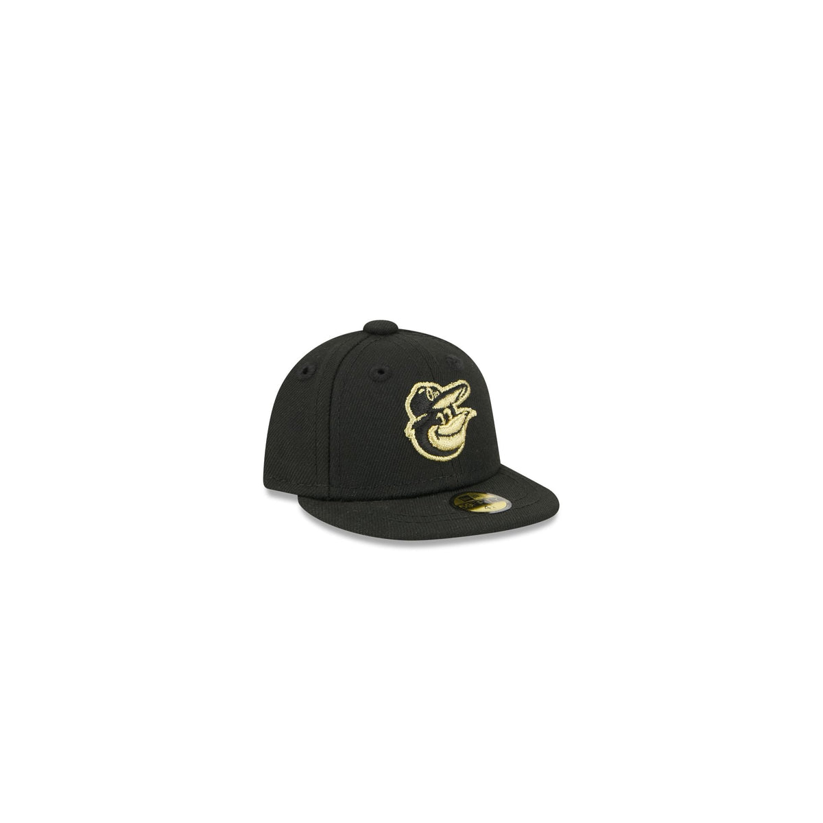 Baltimore Orioles Gold Logo Mini 59FIFTY Fitted Hat - Image 3