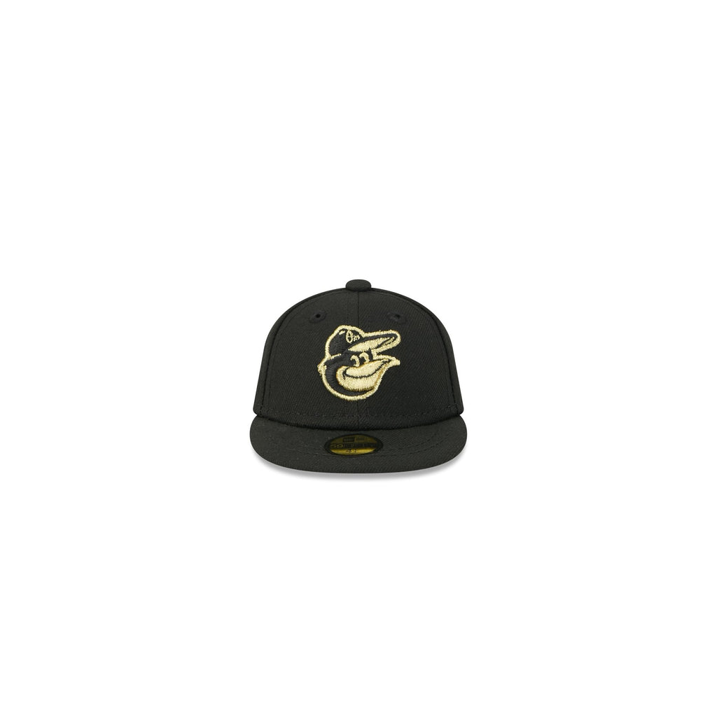 Baltimore Orioles Gold Logo Mini 59FIFTY Fitted Hat - Image 2