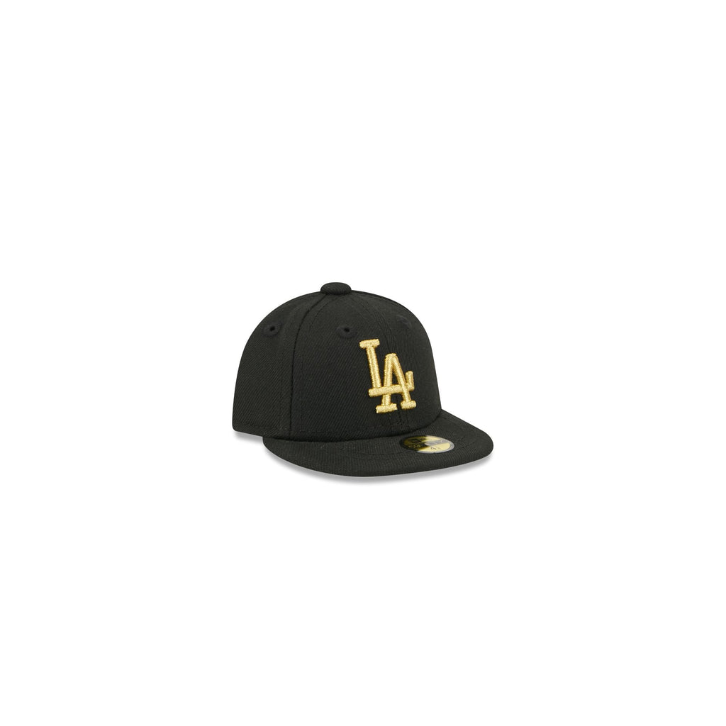 Los Angeles Dodgers Gold Logo Mini 59FIFTY Fitted Hat - Image 3