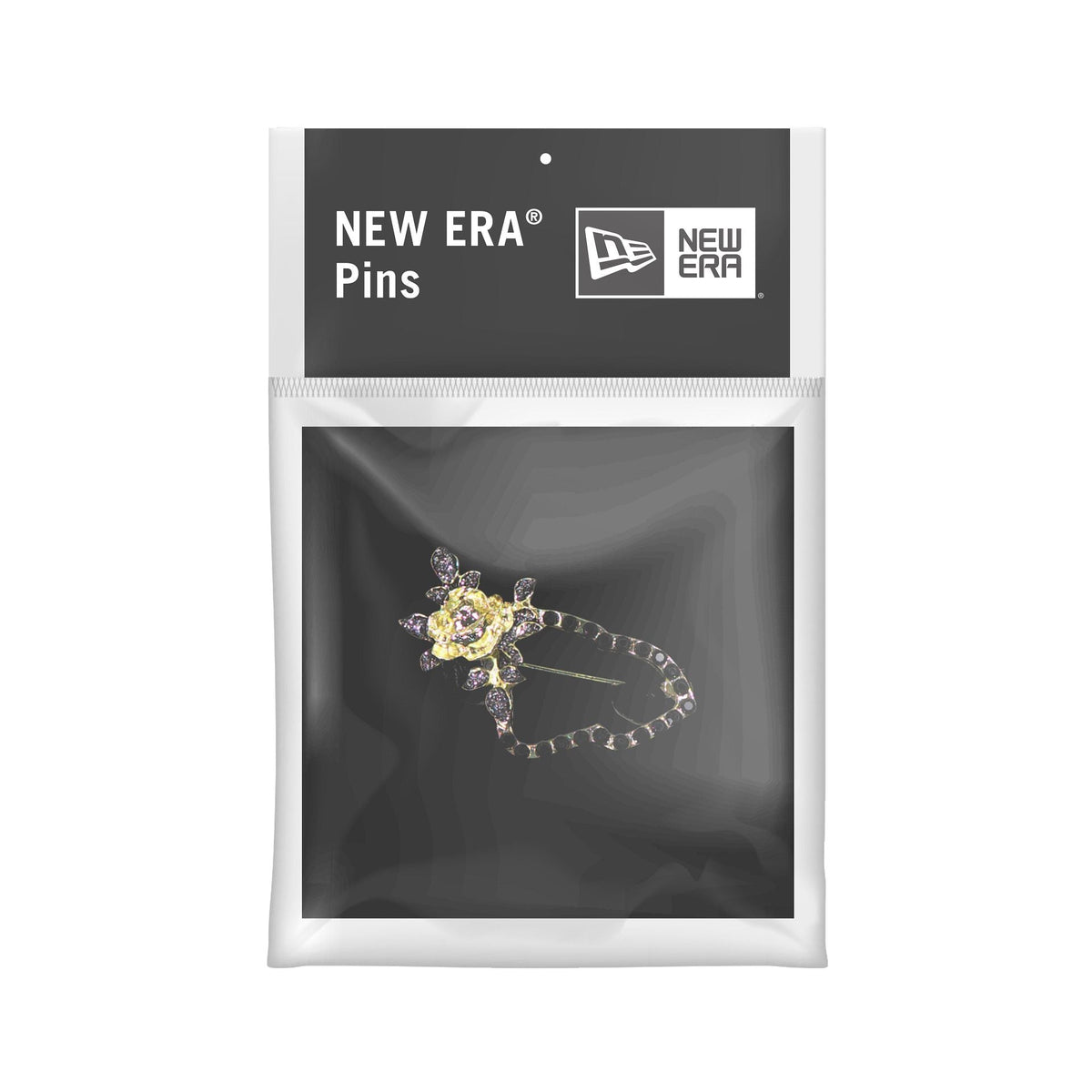 New Era Cap Floral Flag Pin - Image 2