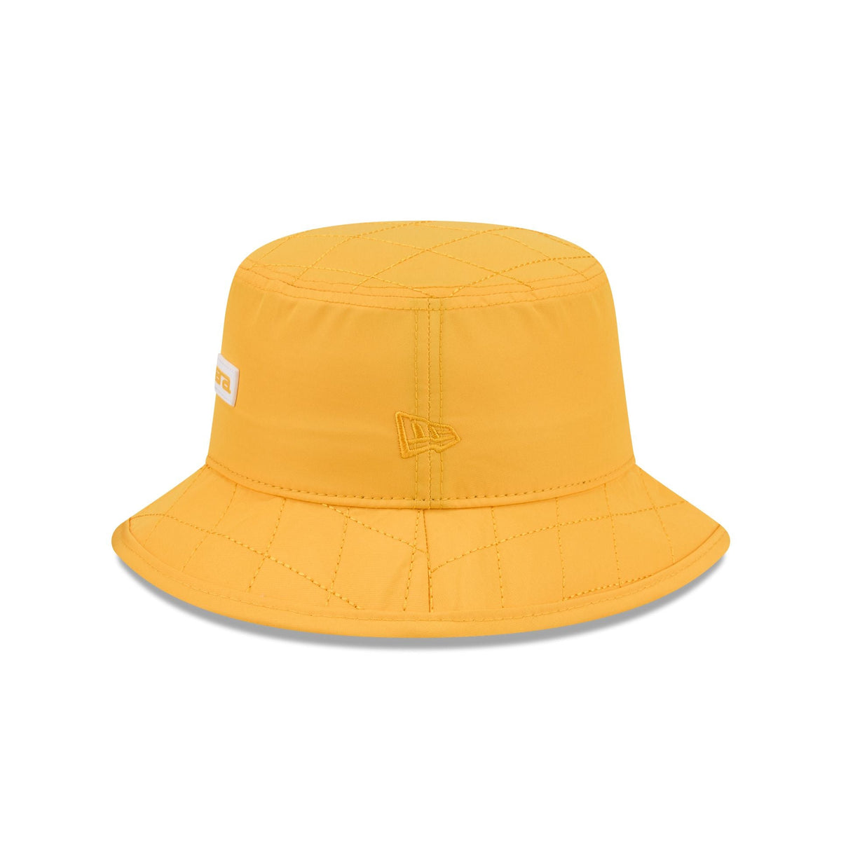 New Era Cap Gold Quilted Bucket Hat - Image 4