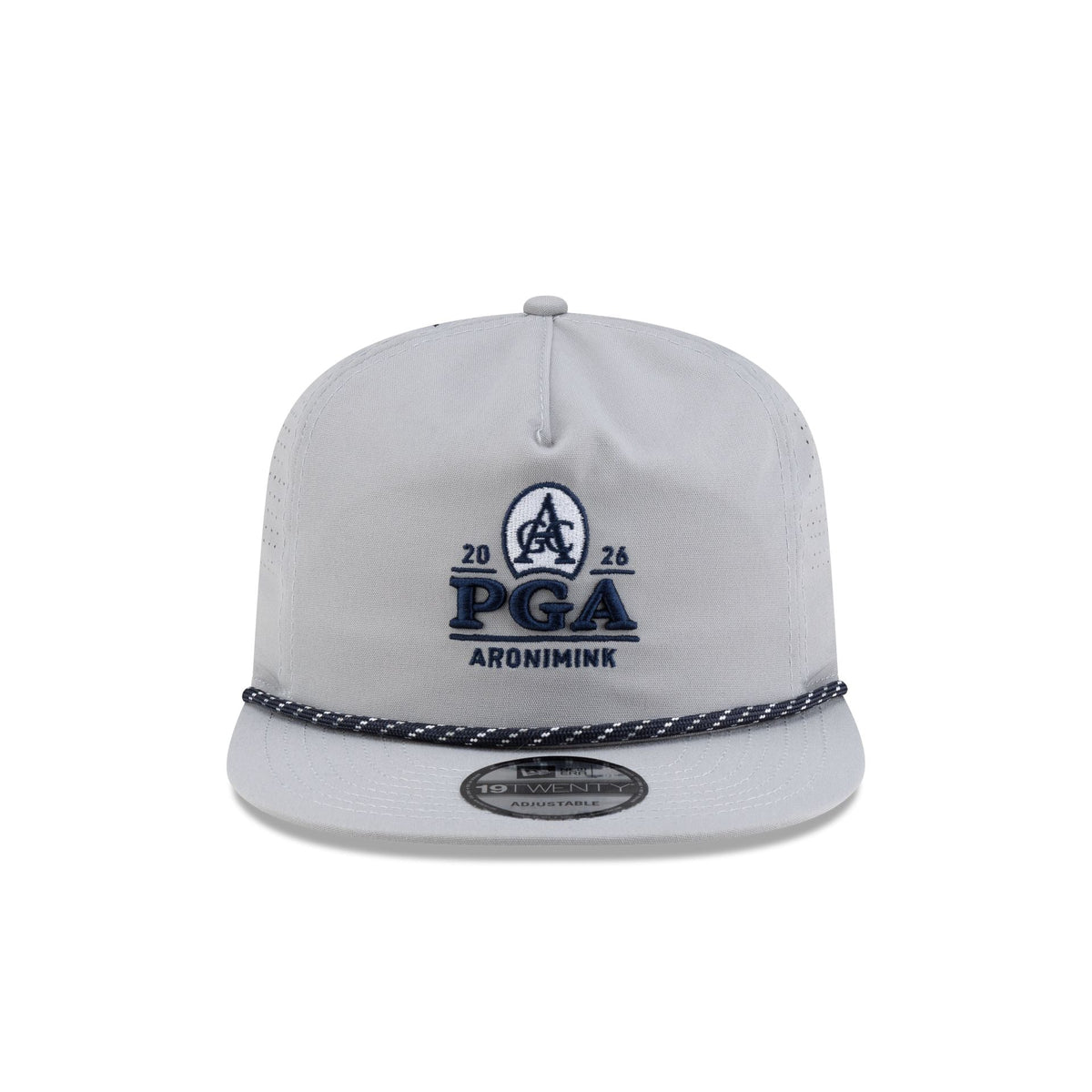2026 PGA Championship Aronimink Performance Gray 19TWENTY Adjustable Hat - Image 2