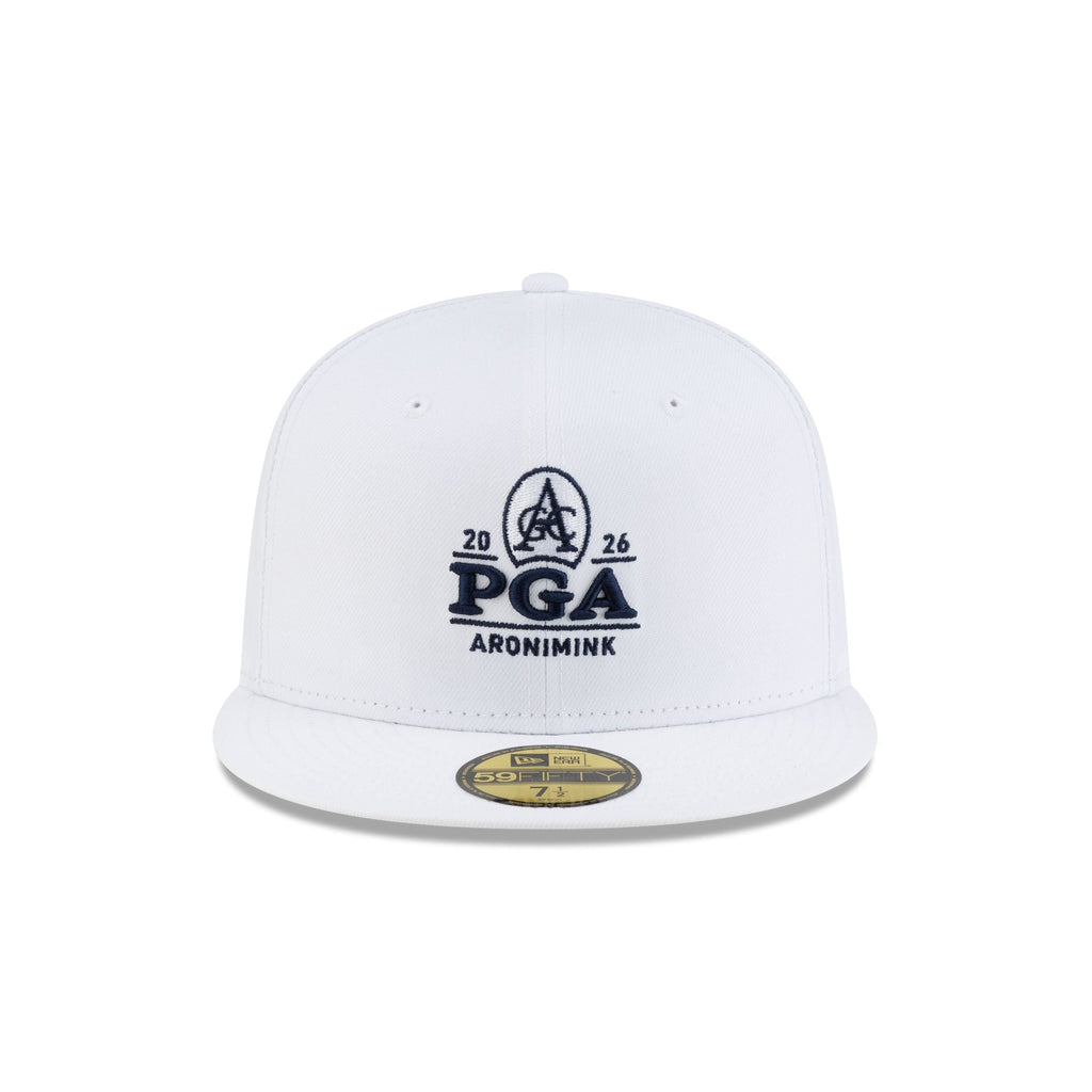 2026 PGA Championship Aronimink White 59FIFTY Fitted Hat - Image 2
