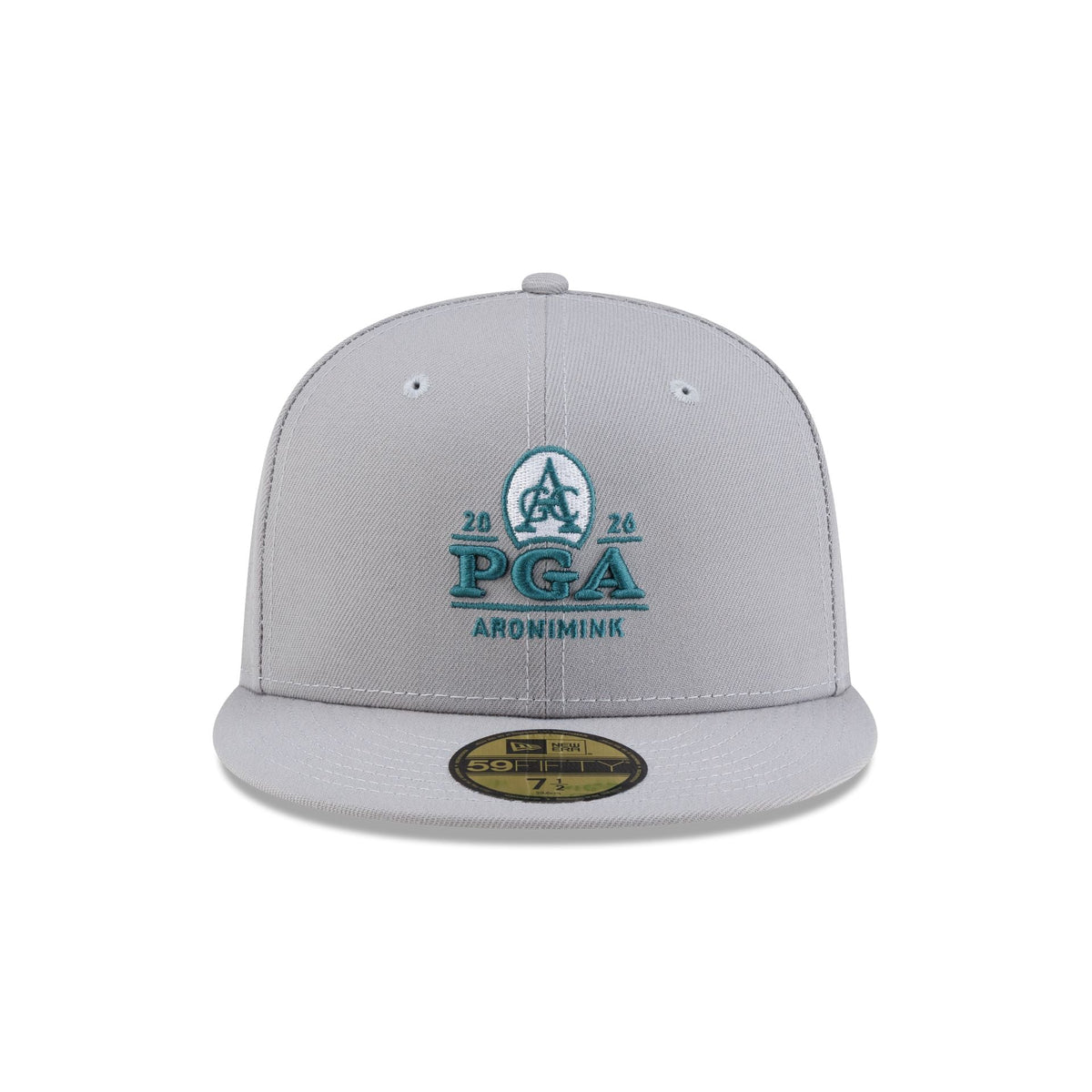 2026 PGA Championship Aronimink Gray 59FIFTY Fitted Hat - Image 2