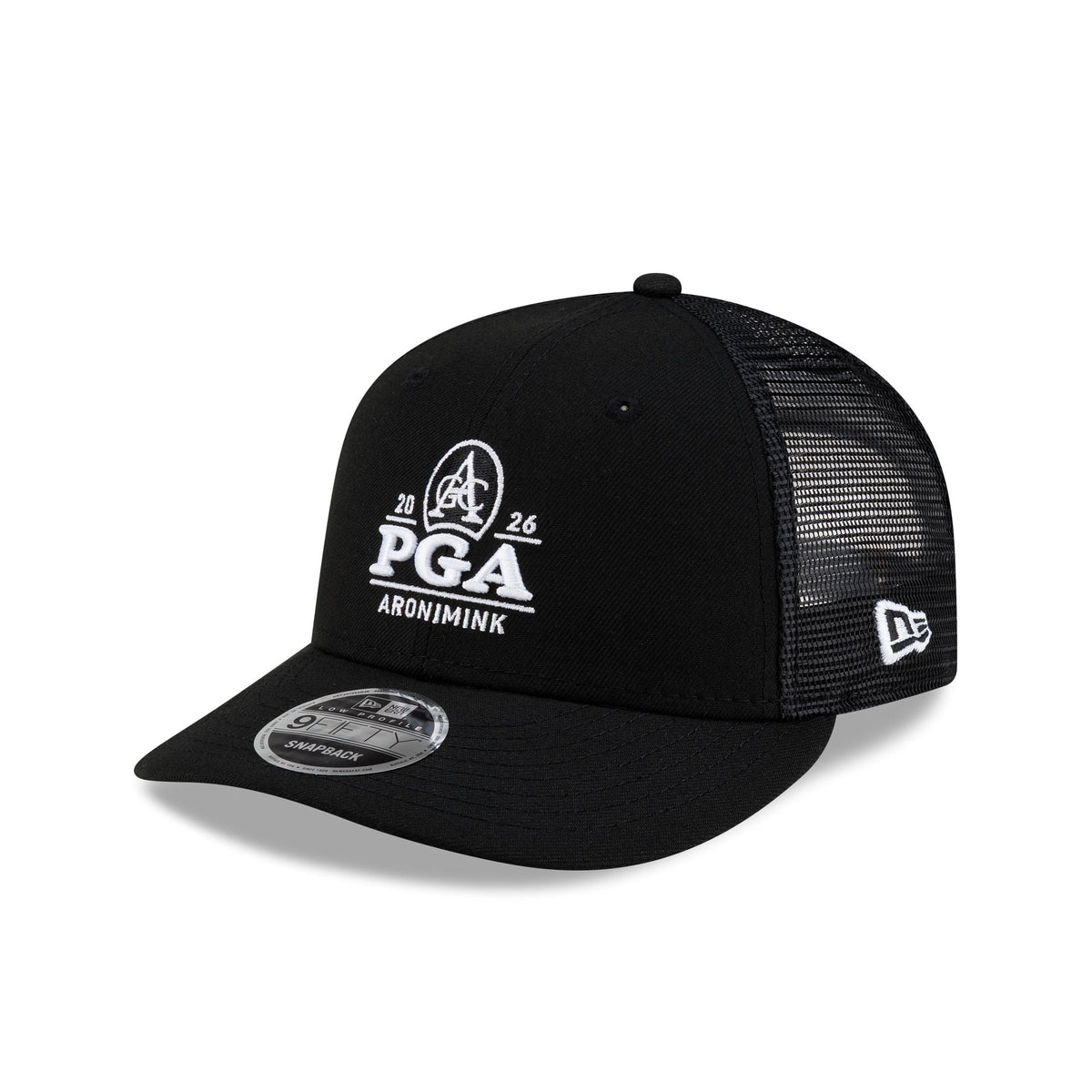 2026 PGA Championship Aronimink Black Low Profile 9FIFTY Trucker Hat