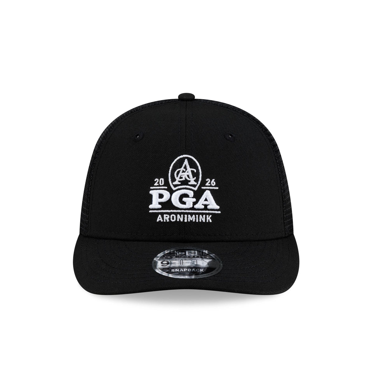 2026 PGA Championship Aronimink Black Low Profile 9FIFTY Trucker Hat - Image 2