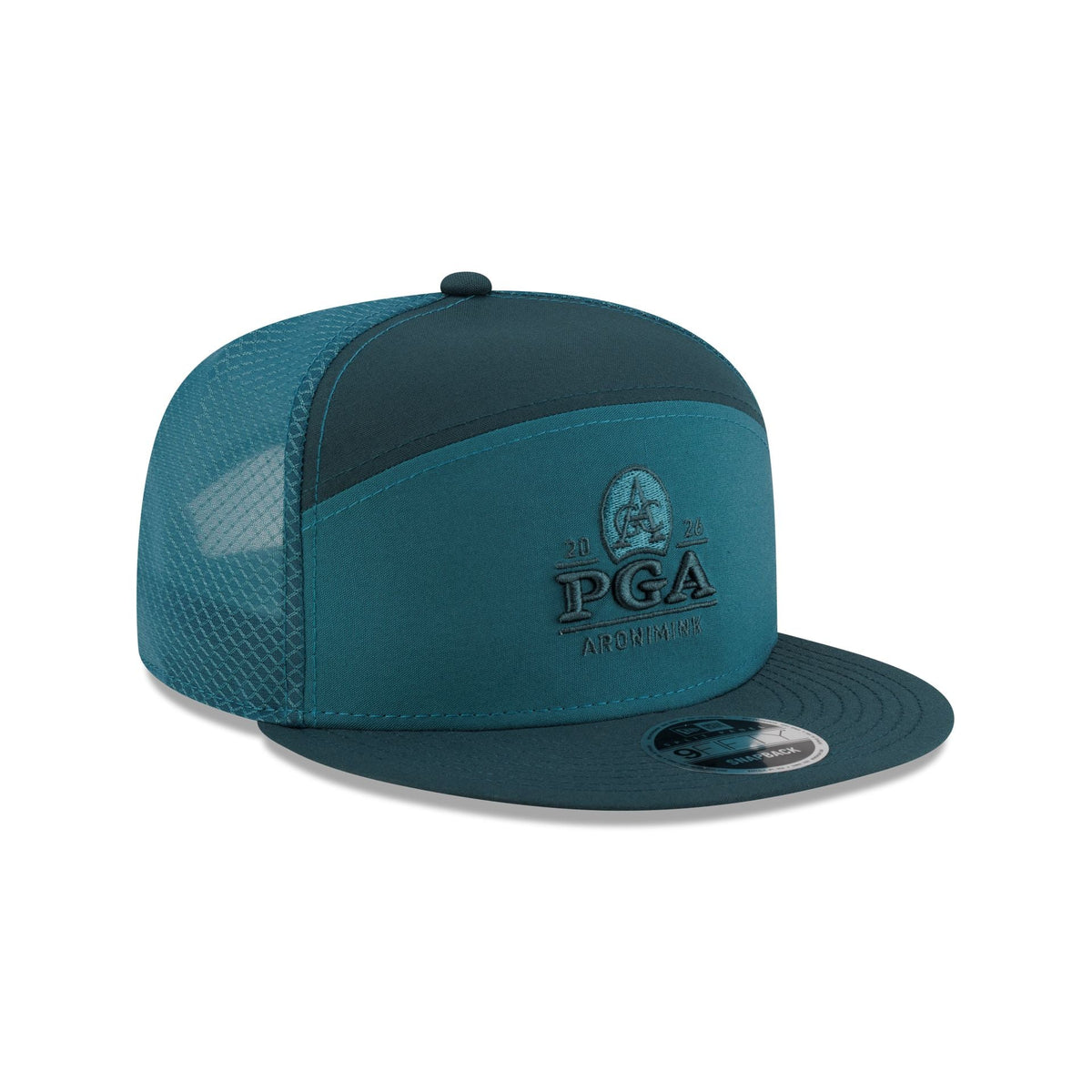 2026 PGA Championship Aronimink Green Split Panel 9FIFTY Trucker Hat - Image 3