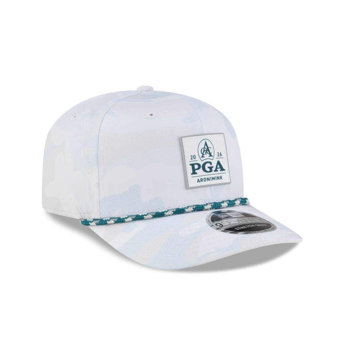 2026 PGA Championship Aronimink Green Camo 9SEVENTY Stretch-Snap Hat - Image 3